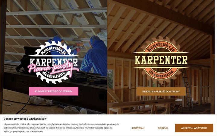 Screenshot of karpenterkonstrukcje.com