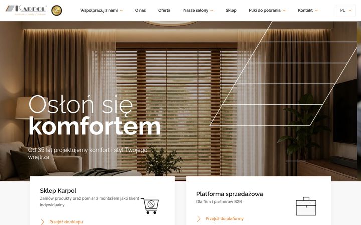 Screenshot of karpol.pl