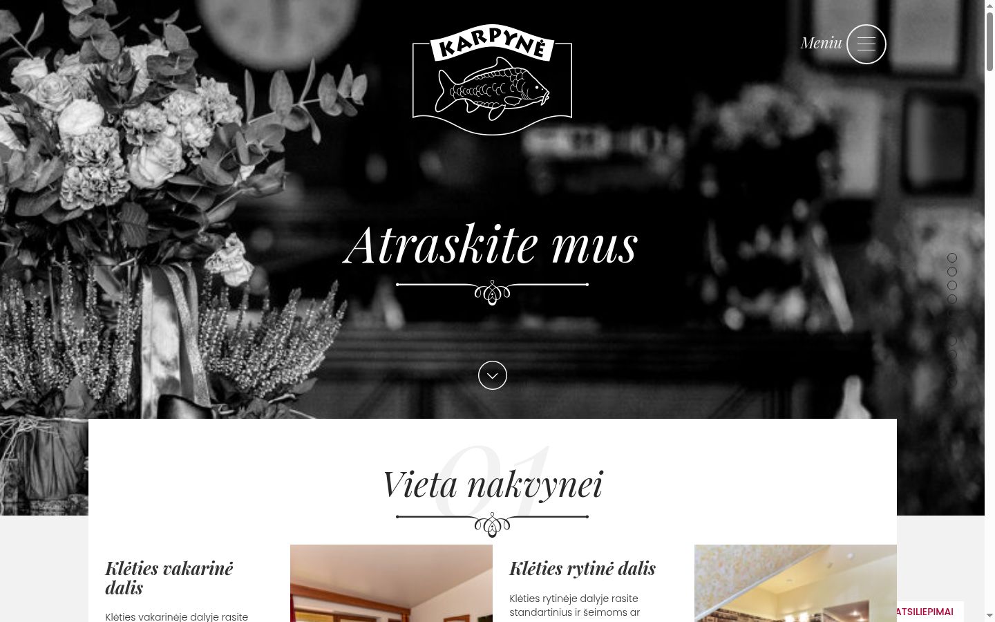 Skjermbilde av samtykkebanneret slik det vises før noen interaksjon