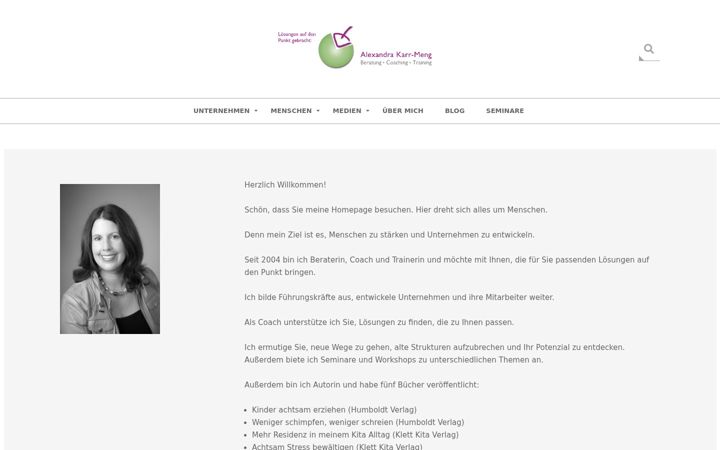 Screenshot of karr-meng-coaching.de