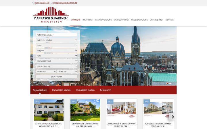 Screenshot of karrasch-partner.de