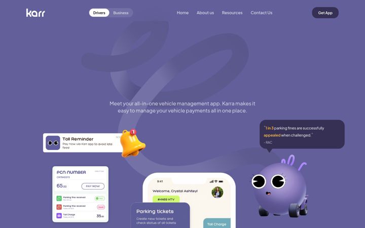 Screenshot of karrcompany.co.uk