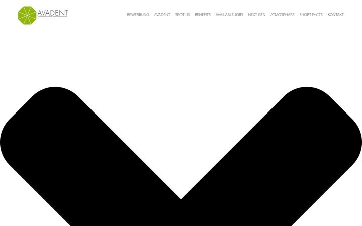 Screenshot of karriere-avadent.de