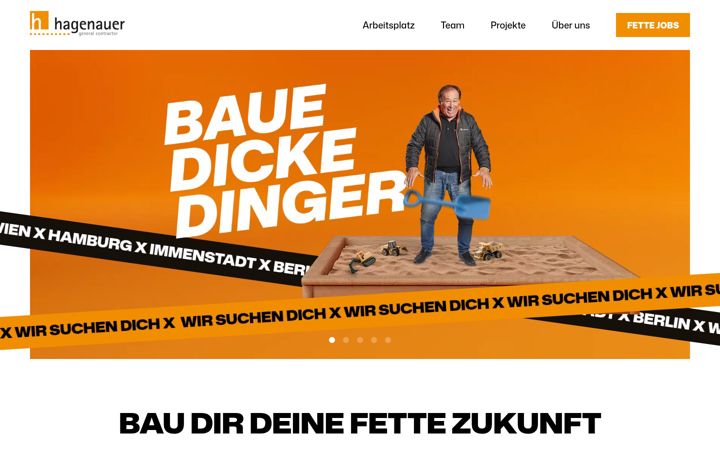 Screenshot του karriere-hagenauer.de