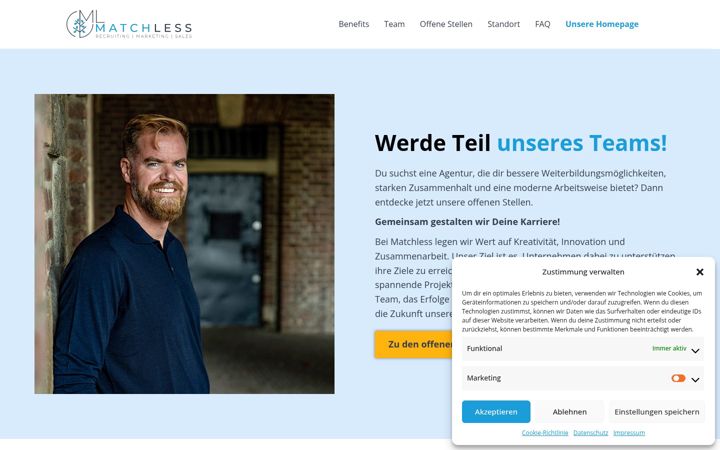 Screenshot of karriere-portal.info