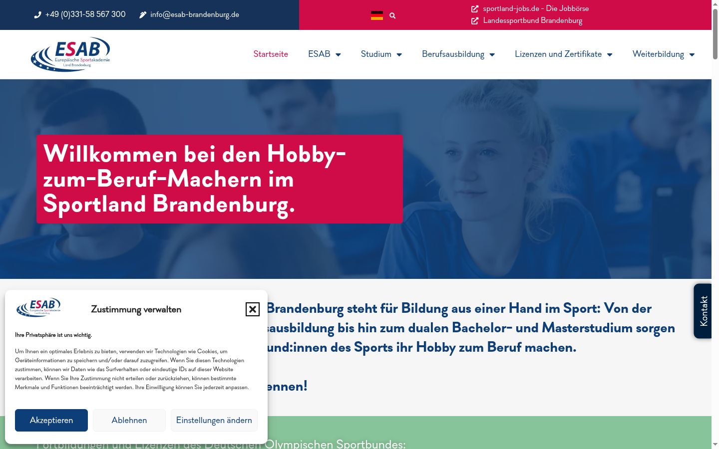 Zrzut ekranu banera zgody wyświetlanego przed jakąkolwiek interakcją