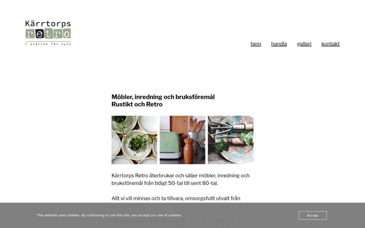 Screenshot of karrtorpsretro.se