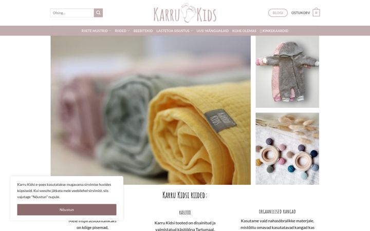 Screenshot of karrukids.eu