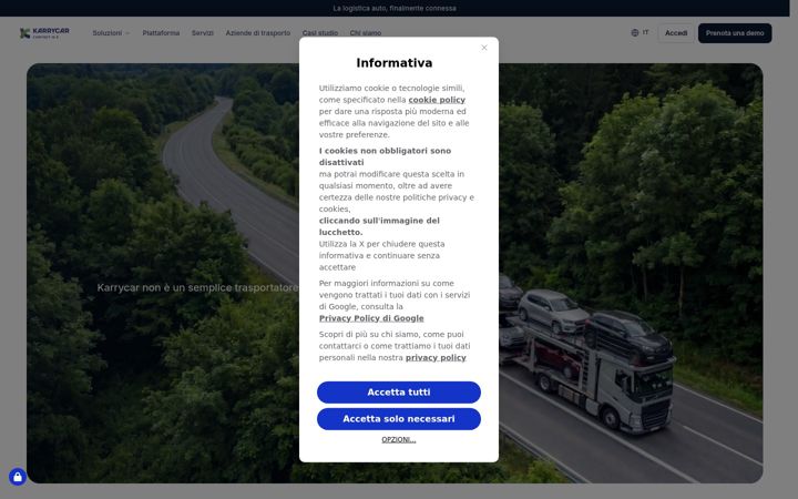 Screenshot of karrycar.com