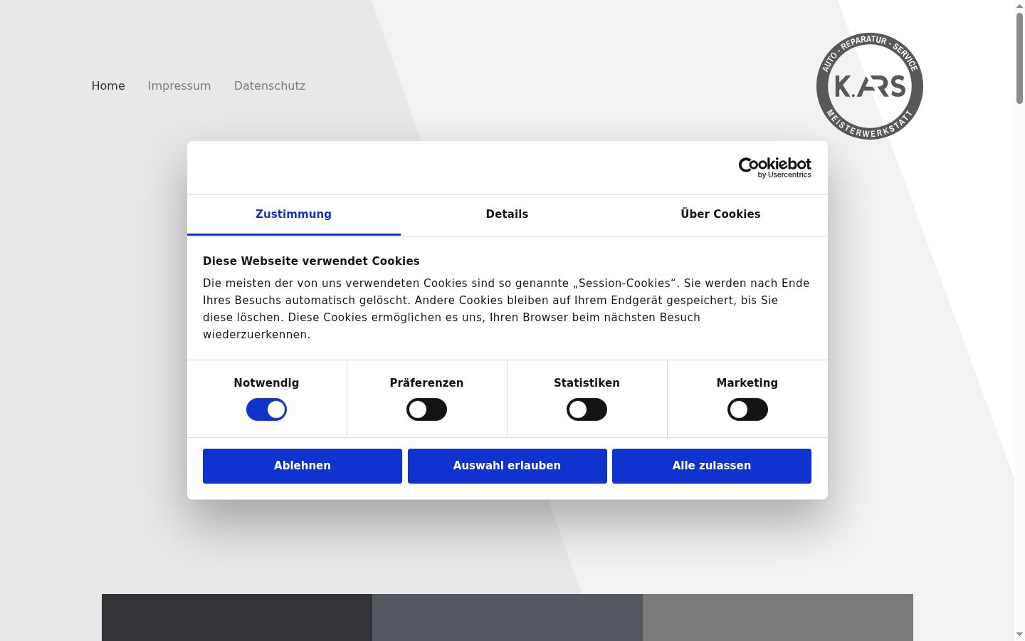 Zrzut ekranu banera zgody wyświetlanego przed jakąkolwiek interakcją