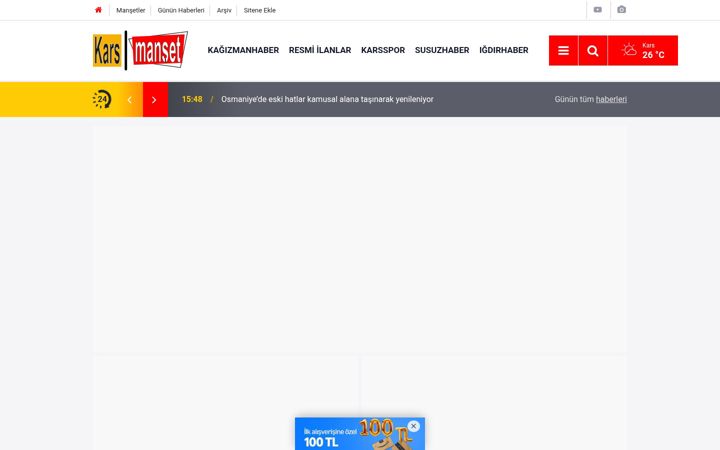 Screenshot of karsmanset.com