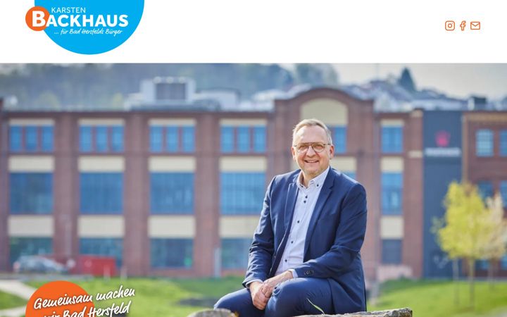 Screenshot of karsten-backhaus.de