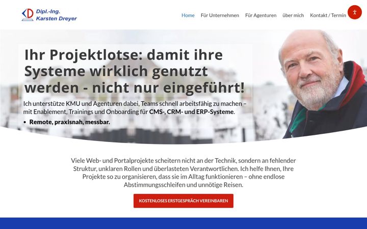Screenshot of karsten-dreyer.de