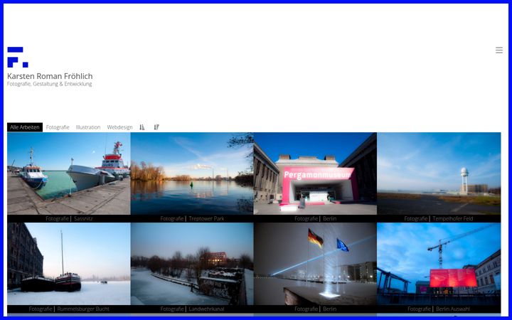 Screenshot of karstenfroehlich.de