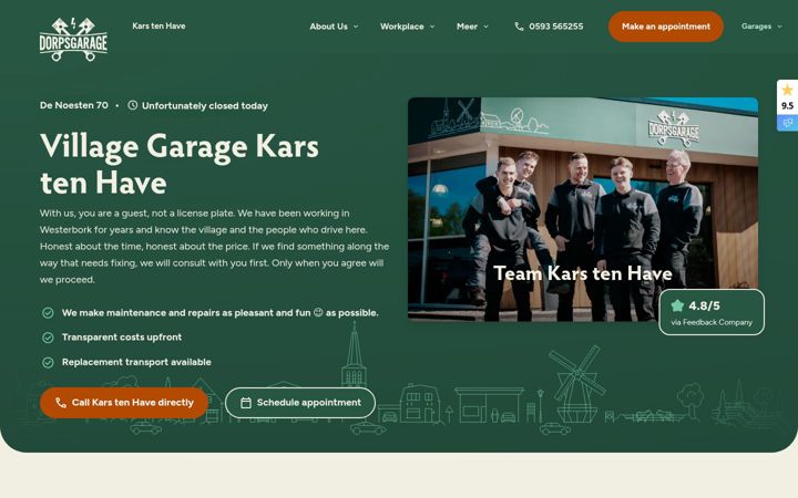 Screenshot of karstenhave.nl