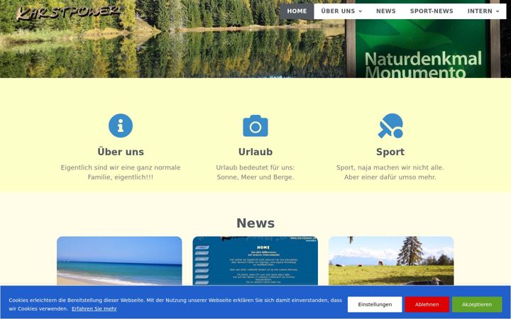 Screenshot of karstpower.de