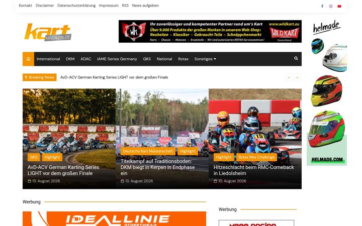 Screenshot of kart-magazin.de