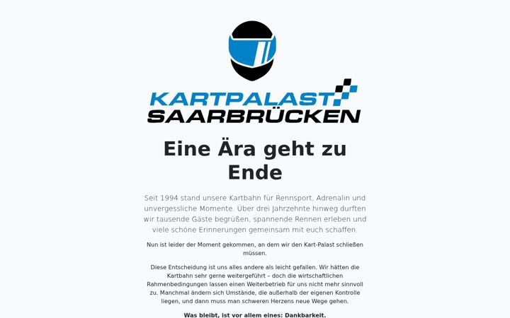 Screenshot of kart-palast.com