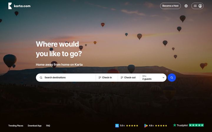 Screenshot of karta.com