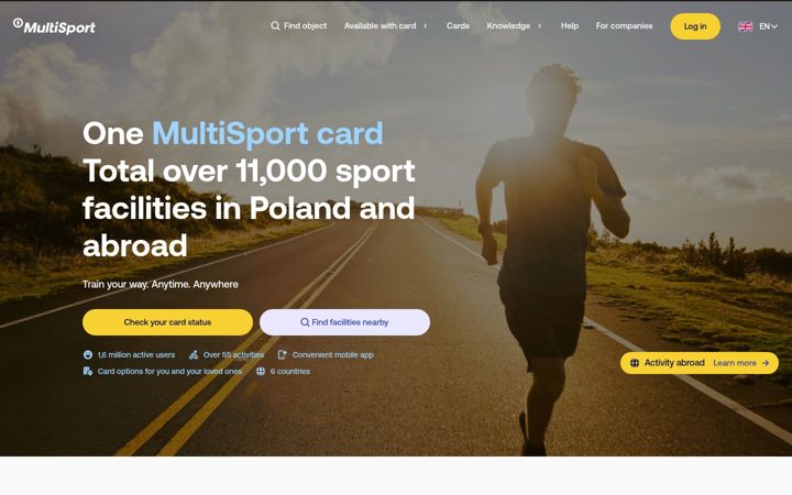 Screenshot of kartamultisport.pl