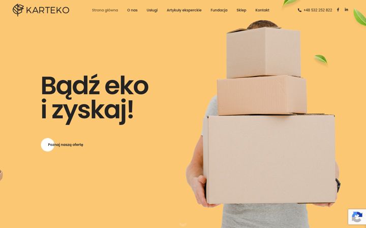 Screenshot of karteko.pl