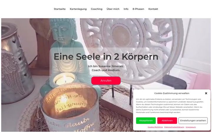 Screenshot of kartenlegen-seelenpartner.de