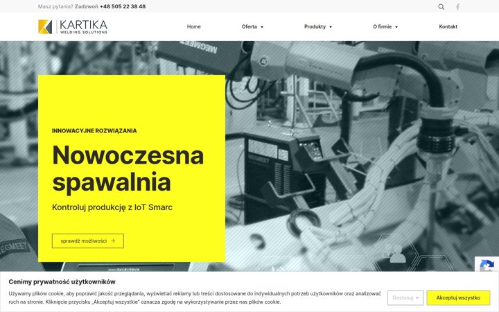 Screenshot of kartika.pl