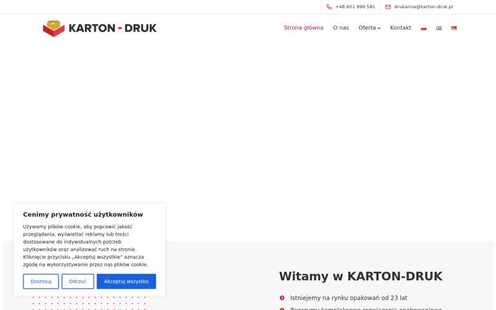 Screenshot of karton-druk.pl