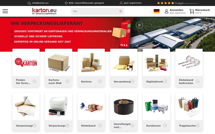 Skärmbild av karton.eu