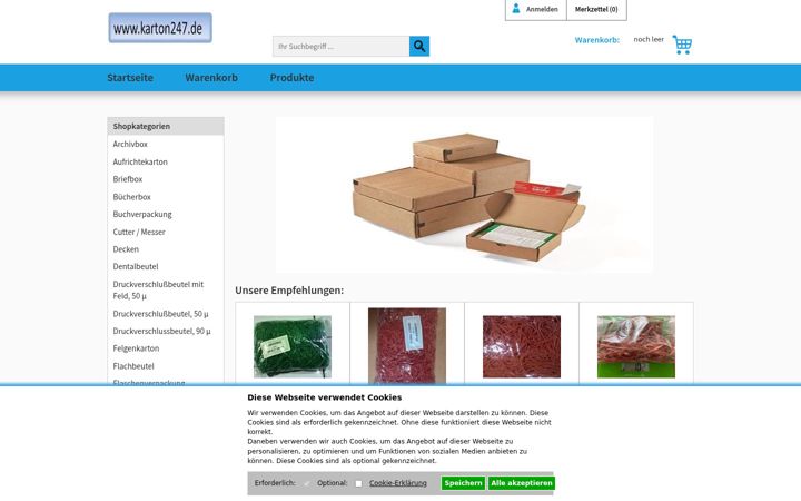 Screenshot of karton247.de