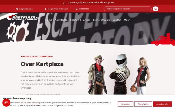 Screenshot of kartplaza.nl