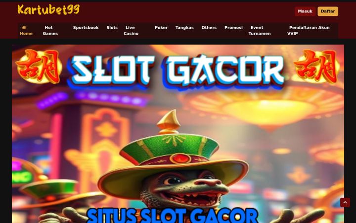 Screenshot του kartubet99.com