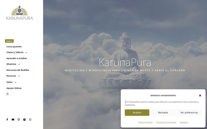 Screenshot of karunapura.com