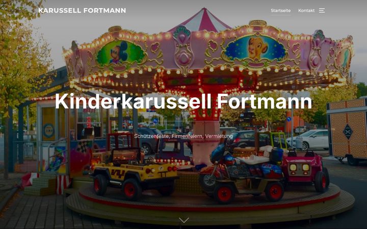Screenshot of karussell-fortmann.de