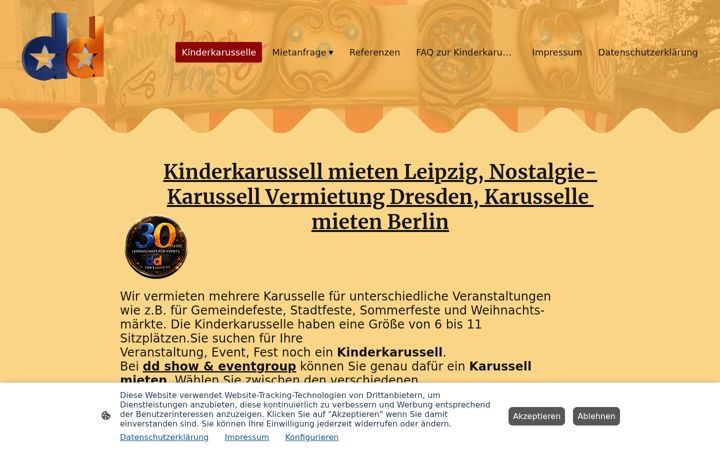 Screenshot of karussell-leipzig.de