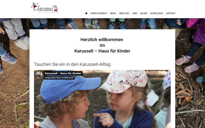 Screenshot of karussell.ch