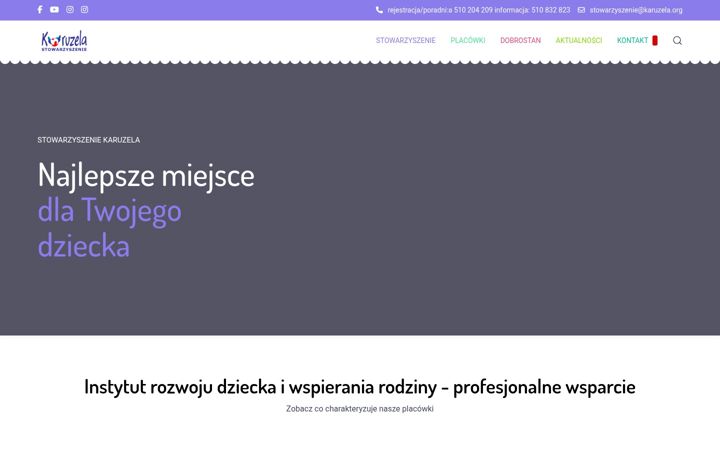 Screenshot of karuzela.org