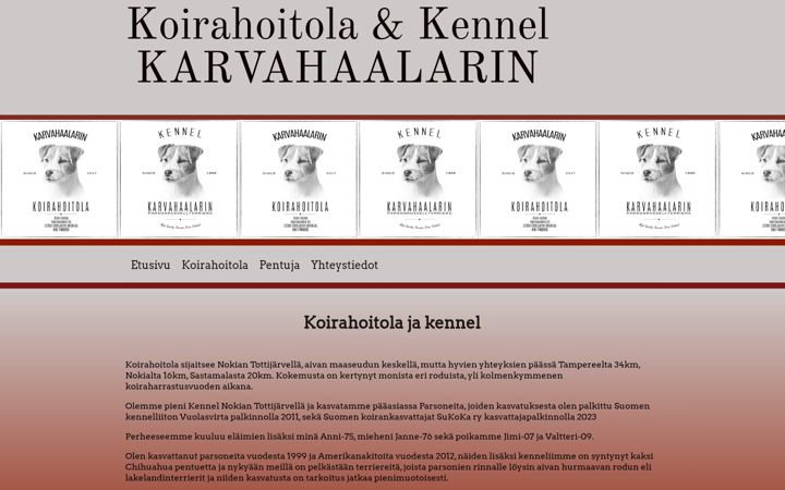Screenshot of karvahaalarin.net