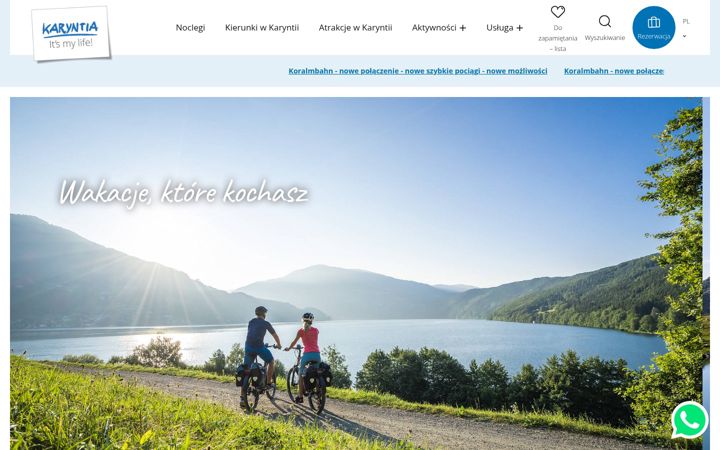 Screenshot of karyntia.pl