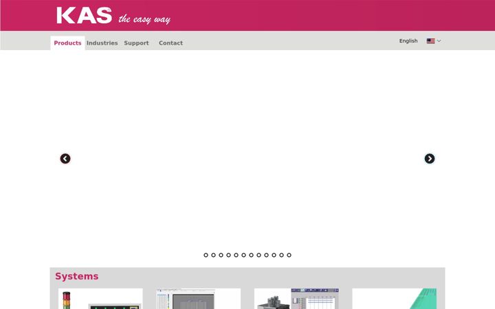 Screenshot of kas-klebetechnik.de