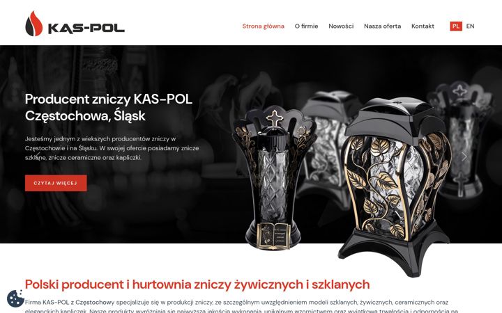 Screenshot of kas-pol.pl