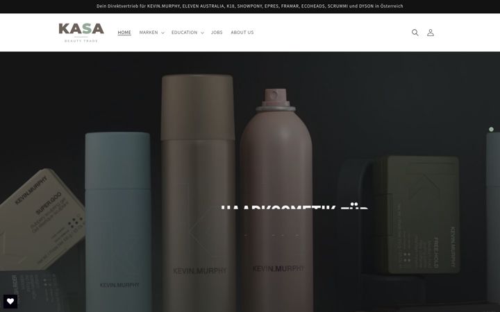 Screenshot of kasabeauty.at