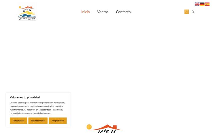 Screenshot of kasashome.com