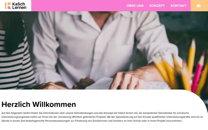 Screenshot of kasch-lernen.de