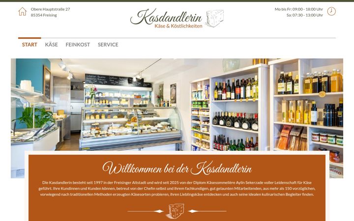 Screenshot of kasdandlerin.de