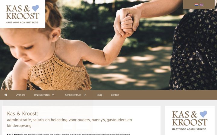 Screenshot of kasenkroost.nl