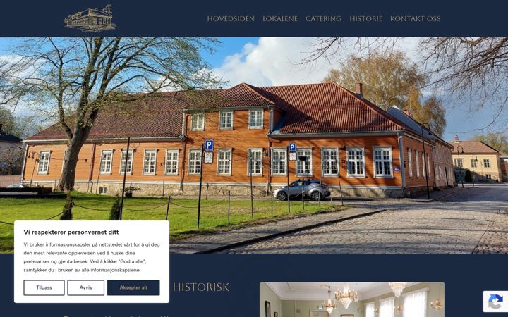 Screenshot of kasernegaten46.no