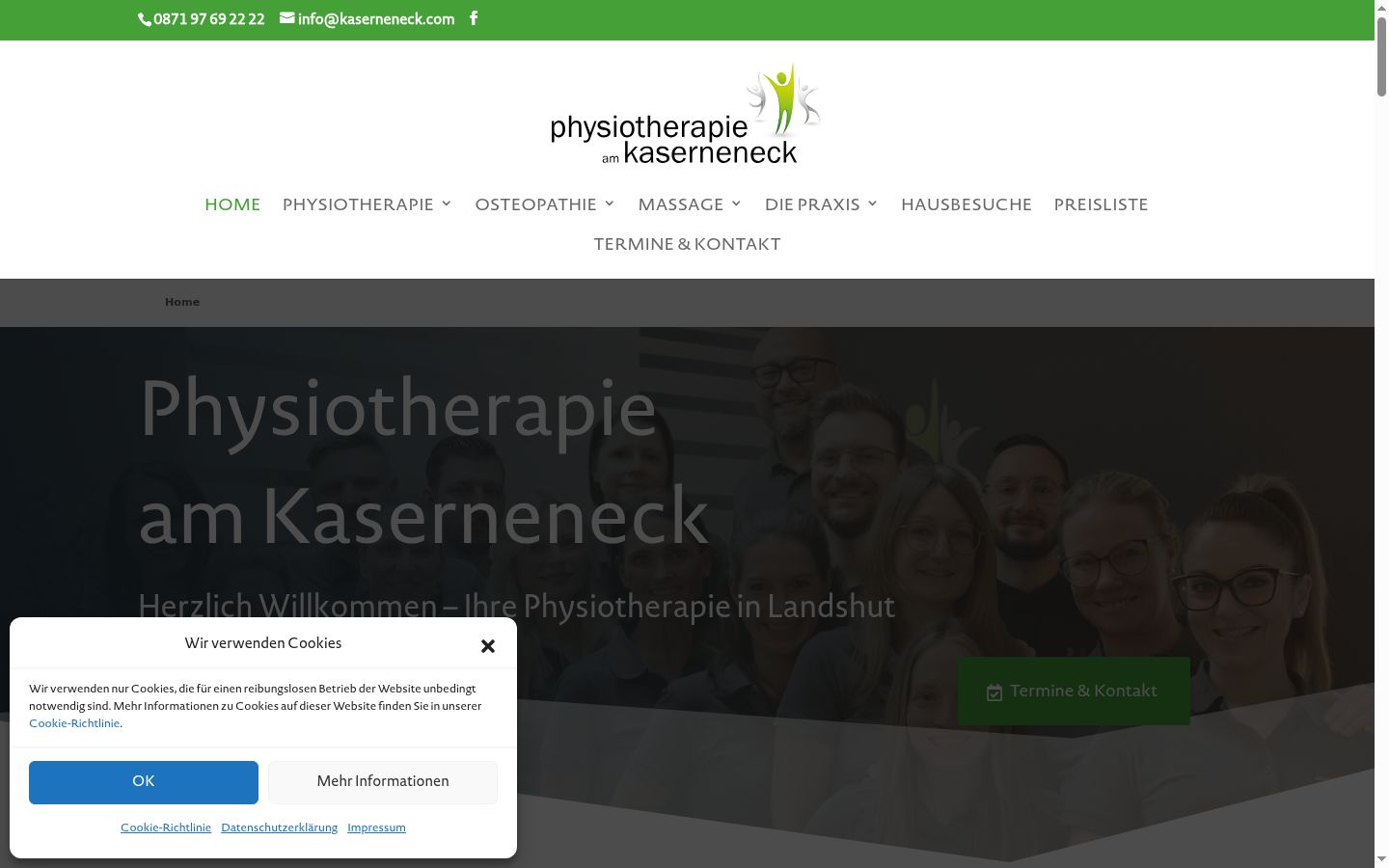 Screenshot tal-banner tal-kunsens muri qabel kwalunkwe interazzjoni
