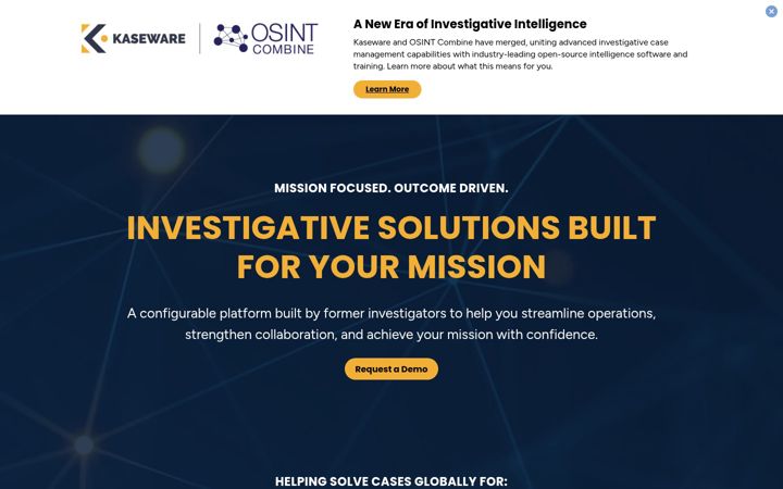Screenshot of kaseware.com
