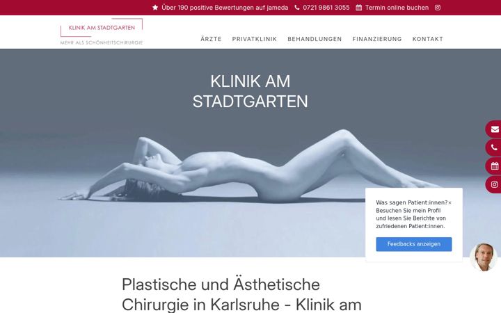 Screenshot of kasg.de